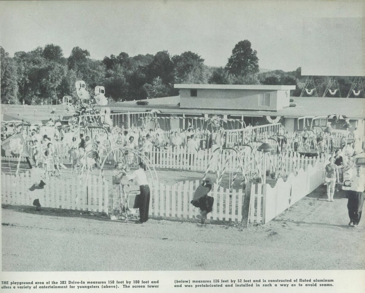 New York Driveins Fishkill Drivein S Playground And Concessions Looked An Aweful Lot Like This Drive In Movie Theater Fishkill Drive In Movie