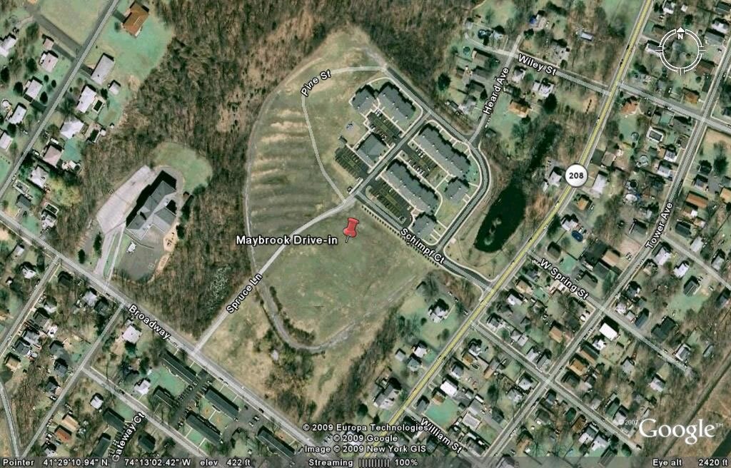 Maybrook Drivein Theatre was located in Maybrook, New York