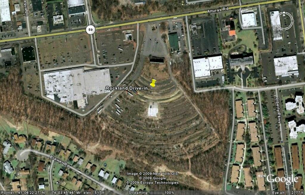 Rockland Drivein was located in Monsey, New York